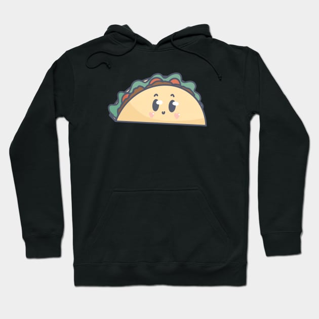 Kawaii Taco Hoodie by LittleFlairTee